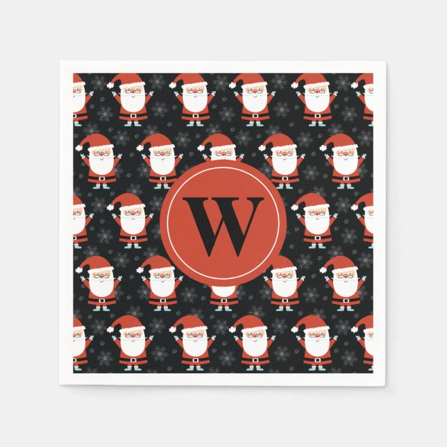 Guardanapo De Papel Papais noeis Natal (Frente)