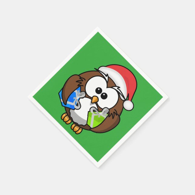 GUARDANAPO DE PAPEL PAPAIS NOEIS OWL (Canto)