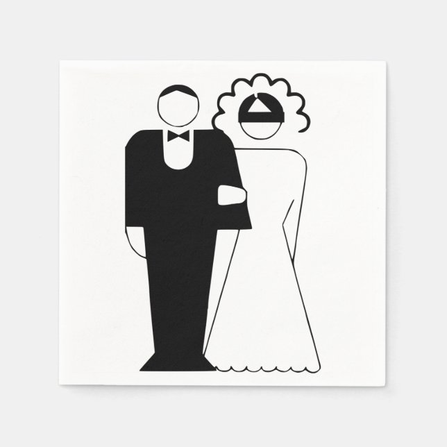 Guardanapo De Papel Papanicolau, Casamentos, Suprimentos de decoração  (Frente)