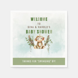 Guardanapo De Papel Papéis de Chá de fraldas para macacos