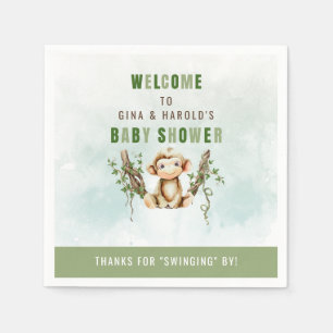 Guardanapo De Papel Papéis de Chá de fraldas para macacos