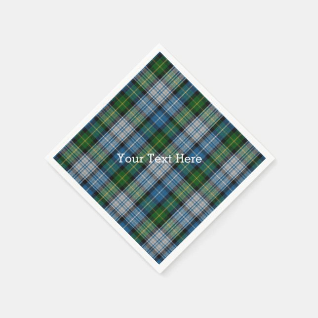 Guardanapo De Papel Papéis de Xadrez MacNeil Tartan (Canto)