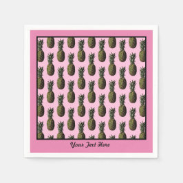 Guardanapo De Papel Papel Abacaxi Napkins