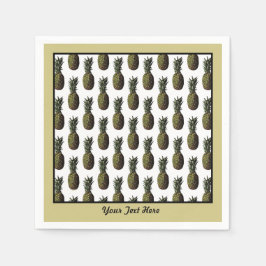 Guardanapo De Papel Papel Abacaxi Napkins