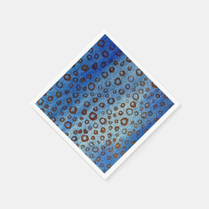 Guardanapo De Papel Papel Azul Nápoles