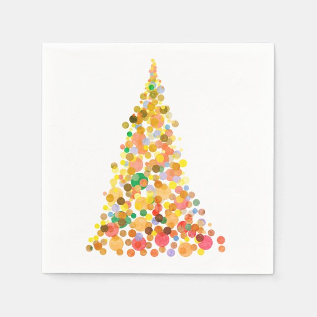 Guardanapo De Papel Papel branco padrão para coquetéis Nápoles (Frente)