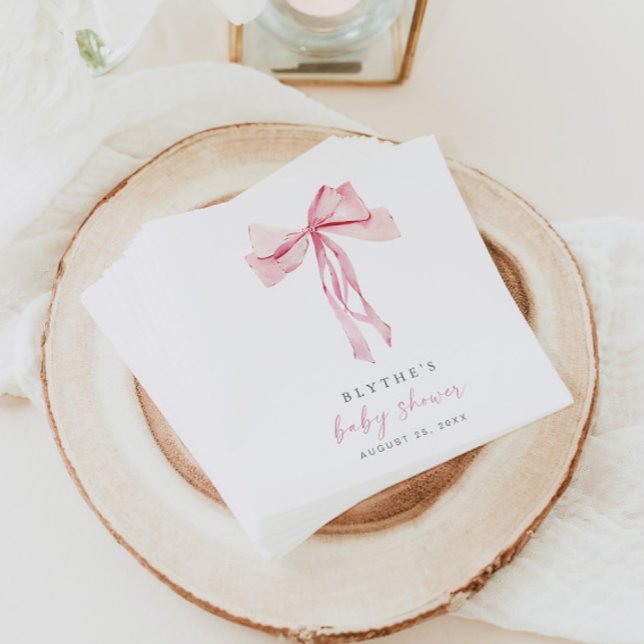 Guardanapo De Papel Papel Chá de fraldas Rosa Arco Papel Napkins Garot (Criador carregado)