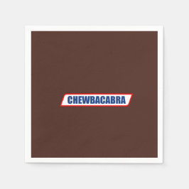 Guardanapo De Papel Papel CHEWBACABRA Napkins