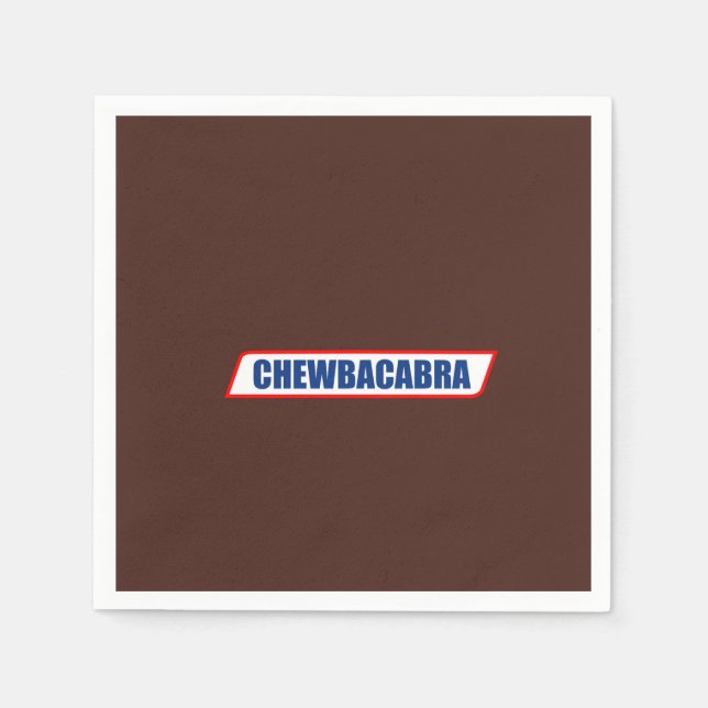 Guardanapo De Papel Papel CHEWBACABRA Napkins (Frente)