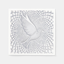 Guardanapo De Papel Papel-coquetel de dove branca Napkins