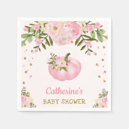 Guardanapo De Papel Papel de Abóbora Floral Nápoles Queda Autumn Baby