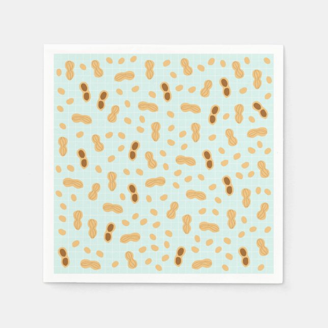 Guardanapo De Papel Papel de amendoim bonito Napkins (Frente)