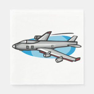 Guardanapo De Papel Papel de avião em jato