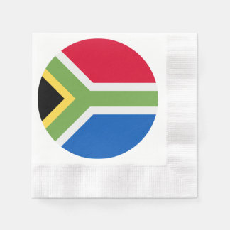 Guardanapo De Papel Papel de Bandeira da África do Sul - Napkin