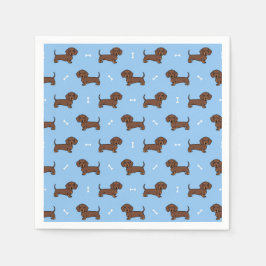 Guardanapo De Papel Papel de Cachorro Dachshund