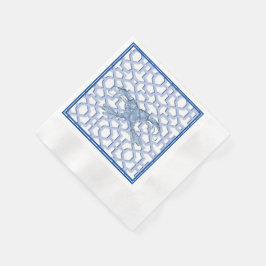 Guardanapo De Papel Papel de Camarão Azul Nápoles