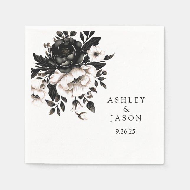 Guardanapo De Papel Papel de Casamento (Frente)