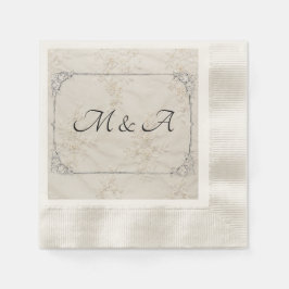 Guardanapo De Papel Papel de Casamento de rendas bordado Napkin