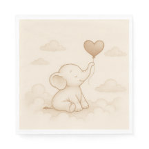 Papel de Chá de fraldas de Elefante Doce Nápoles