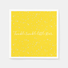 Guardanapo De Papel Papel de Chá de fraldas em Estrelas Brilhante Nápo
