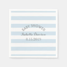 Papel de chá de fraldas para listras brancas e azu