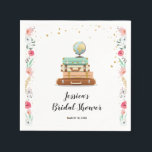 Guardanapo De Papel Papel de Chá de panela de viagem para a Srta.<br><div class="desc">Europeia: Este guardanapo de papel é um excelente extra para a sua festa! Senhorita para o tema da Sra..</div>