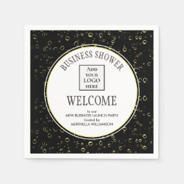 Guardanapo De Papel Papel de CHÁ na moda Black BUSINESS Nápoles