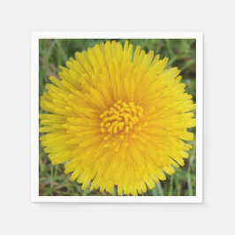 Guardanapo De Papel Papel de coquetel amarelo para flores