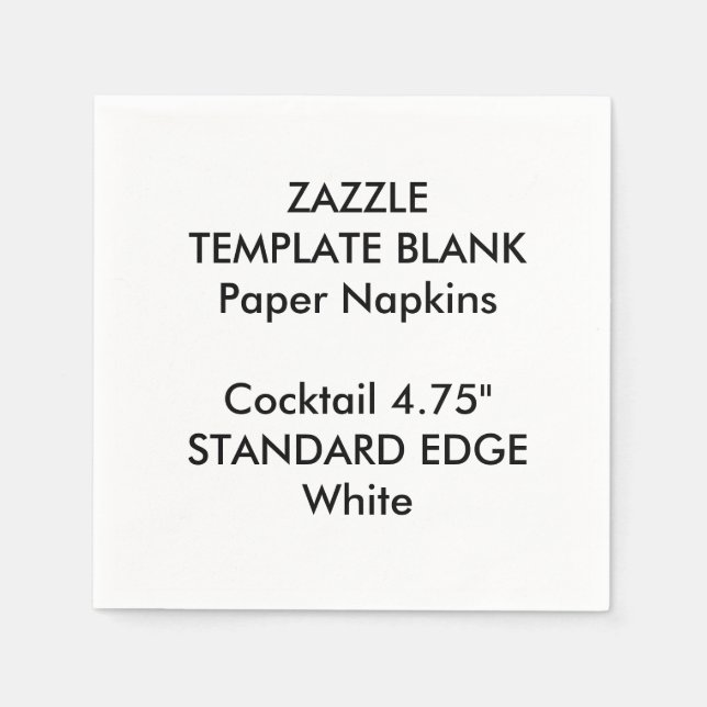 Guardanapo De Papel Papel de coquetel de borda simples impresso person (Frente)