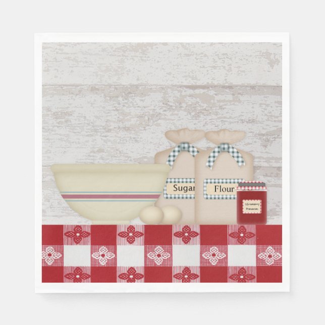 Guardanapo De Papel Papel de cozinha da vovó Napkins (Frente)