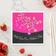 Papel De dia de as mães Que Napkins Personaliza Pa