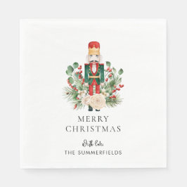 Guardanapo De Papel Papel de Feriados de Script de Nozes de Natal