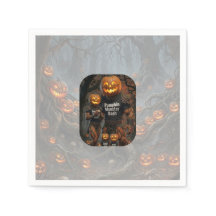 Papel de festa de Halloween do Monstro Abóbora Ass