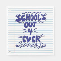 Papel de Folha Solta School’s Out Forever