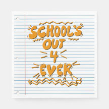 Papel de Folha Solta School’s Out Forever