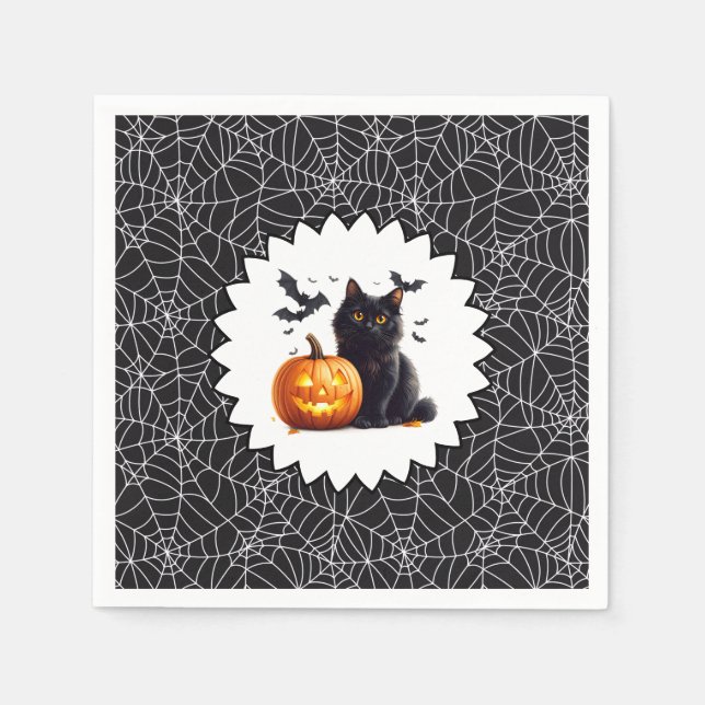 Guardanapo De Papel Papel de Halloween  (Frente)