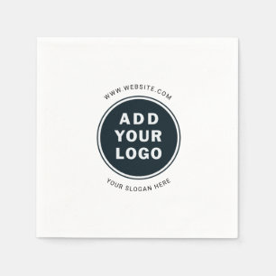 Guardanapo De Papel Papel de logotipo de Promocional simples minimalis