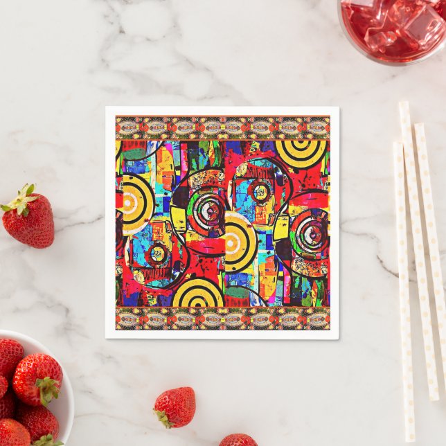 Guardanapo De Papel Papel de luxo e partidários Napkins (Insitu)