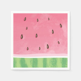 Guardanapo De Papel Papel de melancia Napkin Melon Fruticultura de Ani