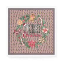 Papel de Natal Napkin