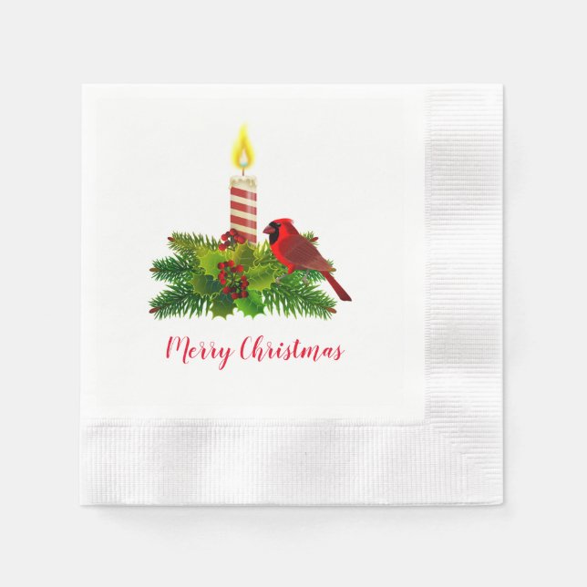 Guardanapo De Papel Papel de Natal Napkins (Frente)