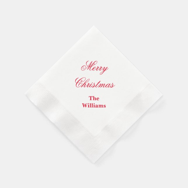 Guardanapo De Papel Papel de Natal Napkins (Canto)