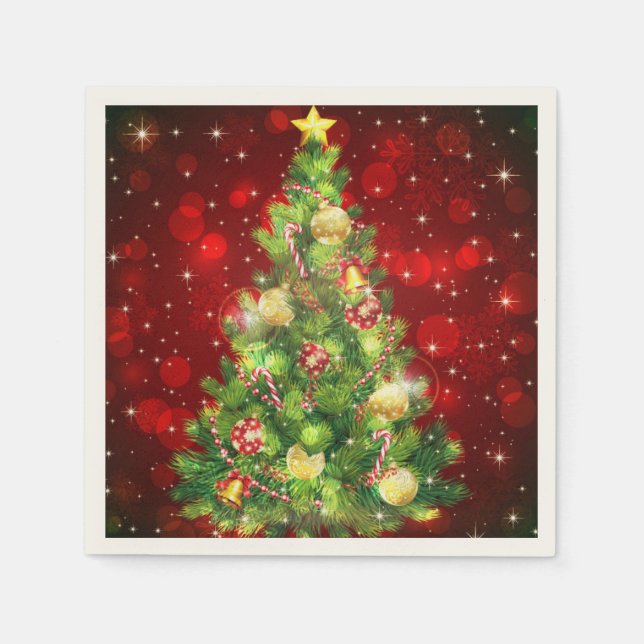 Guardanapo De Papel Papel de Natal Napkins (Frente)