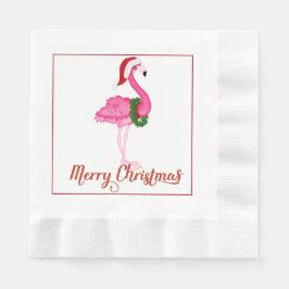Guardanapo De Papel Papel de Natal Tropical Flamingo Napkins