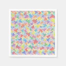 Guardanapo De Papel Papel de paleta de artista Nápoles