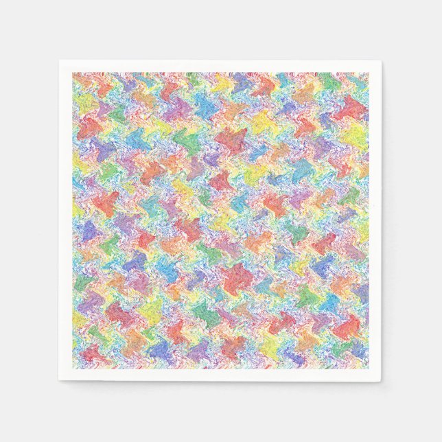 Guardanapo De Papel Papel de paleta de artista Nápoles (Frente)