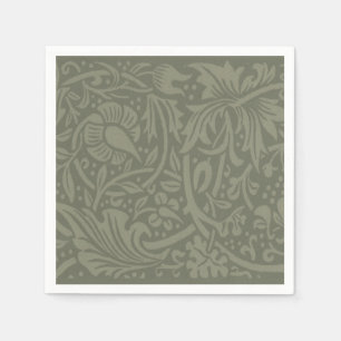 Guardanapo De Papel Papel de parede floral Narciso William Morris