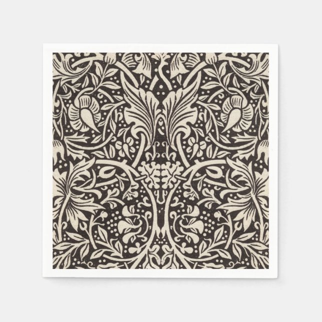 Guardanapo De Papel Papel de parede floral Narciso William Morris (Frente)