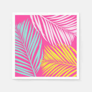 Guardanapo De Papel Papel de piscina Napkins Papel tropical Napkins