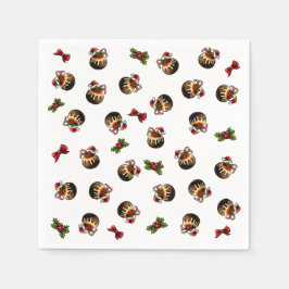 Guardanapo De Papel Papel de pudim de Natal - Napkin